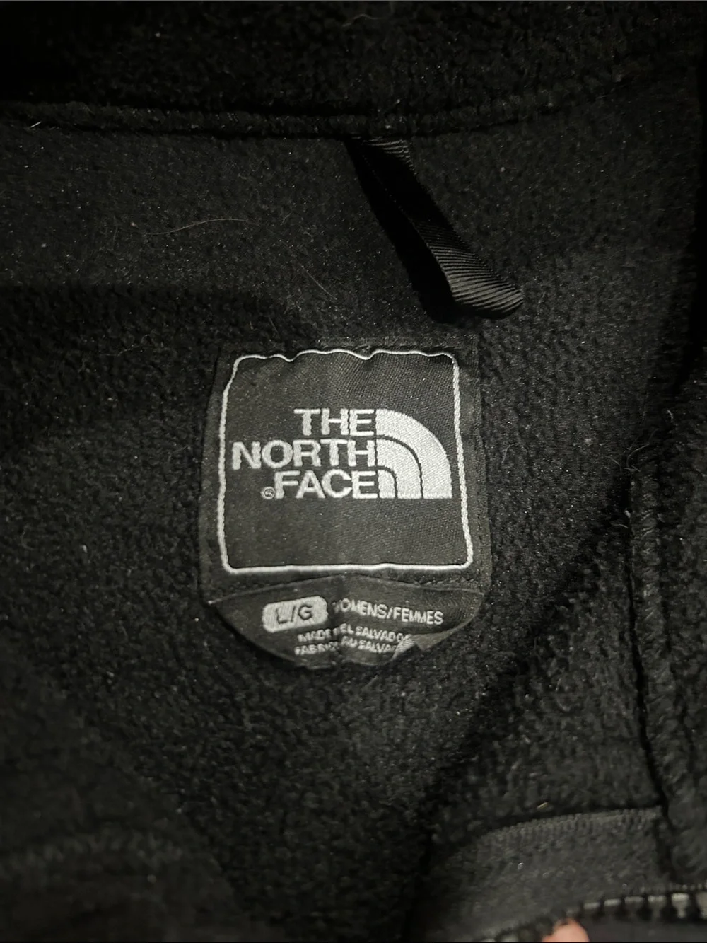 The North Face Men’s Black Lightweight Fleece Jacket